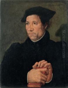 Portrait de Jean Bouvyer by Jean Cousin