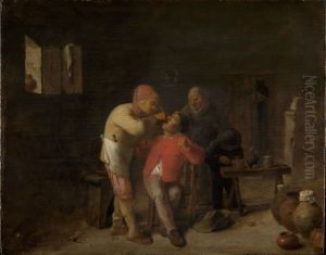 Der Zahnarzt by Adriaen Brouwer