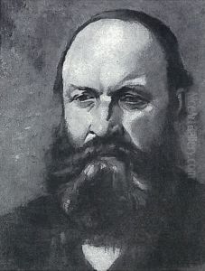 Mannliches Portrat by Lovis (Franz Heinrich Louis) Corinth