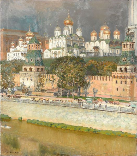 Moscow Kremlin. Cathedrals - view 1