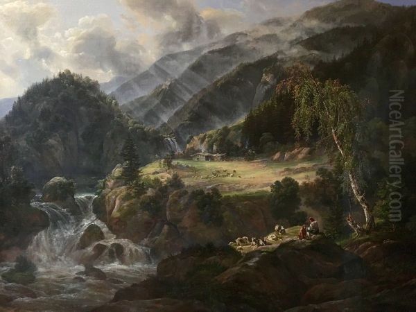 Norsk fjelddal - view 1