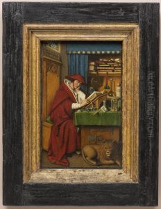 Saint Jerome in His Study by Jan Van Eyck
