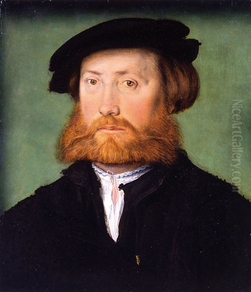Portrait d'homme a la barbe rousse - view 1