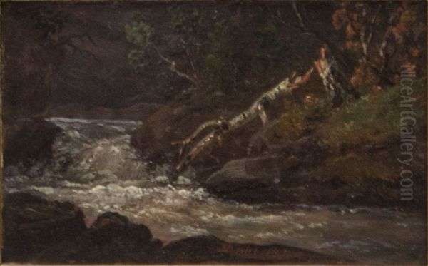 Landscape with Waterfall - view 1