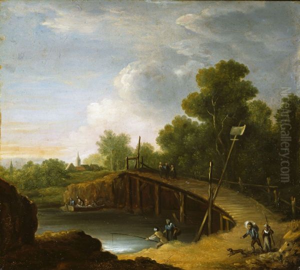 Landscape with a Bridge - view 1