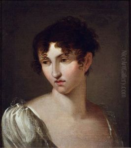Portret Karoliny z Soltanow Kublickiej (ca 1780-?) by Jan Rustem