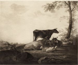 Landscape with Cows by Aelbert Cuyp
