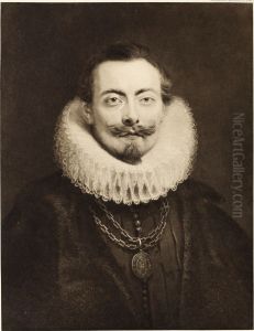 Portrait of Frederic de Marselaer (1584-1670), elder and burgomaster of Brussels by Sir Anthony Van Dyck