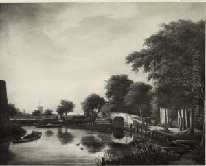 The Stone Bridge by Jacob Van Ruisdael