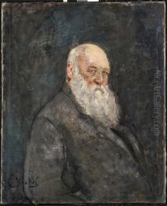 Portrett av Christian Krohg by Christian Krohg