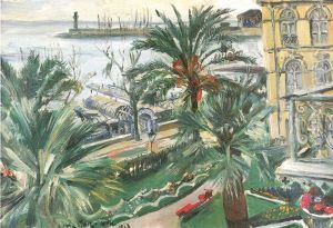 An der Riviera (Mentone) by Lovis (Franz Heinrich Louis) Corinth