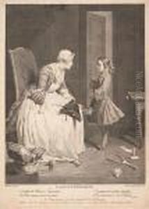 La Gouvernante by Jean-Baptiste-Simeon Chardin