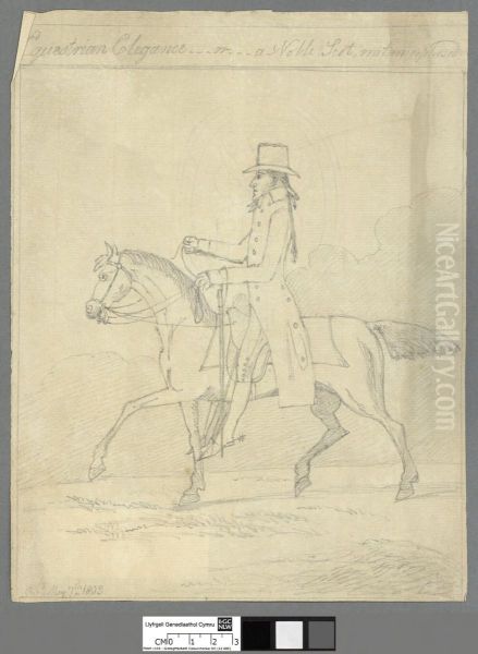 Equestrian elegance...or...a noble Scot, metamorphosed - view 1