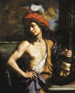 David with the Head of Goliath by Benedetto Gennari II
