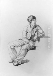 Seated Man by Johannes Christiaan Schotel