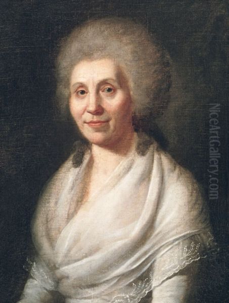 Portrait of Elisabeth Dorothea Schiller - view 1
