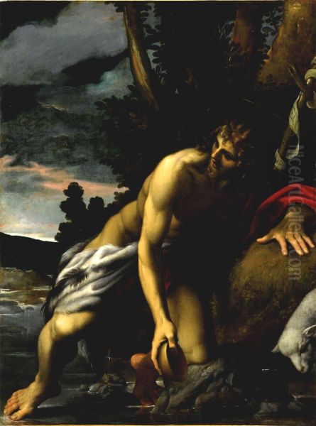 St. John the Baptist at the Fontain - view 1