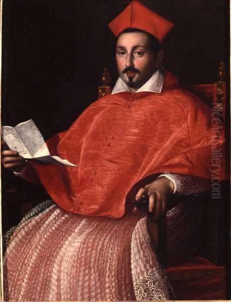 Portrait of cardinal Scipione Borghese (1577-1633) - view 1