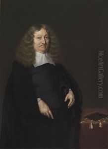 Portrait of Andries de Graeff (1611-1678), Burgomaster of Amsterdam by Gerard Ter Borch