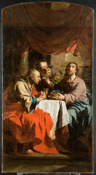 Jesus in Emmaus - view 1