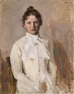 Portrait of Valborg Nicolaysen, the Artist's Sister Portrait of Valborg Nicolaysen, the Artist's Sister