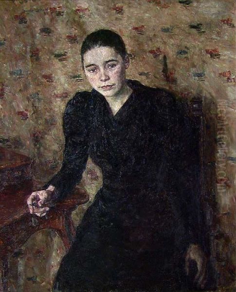 Portrait of Tora Scheel, The Artist's Sister - view 1