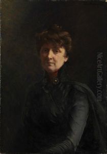 Selvportrett by Asta Norregaard