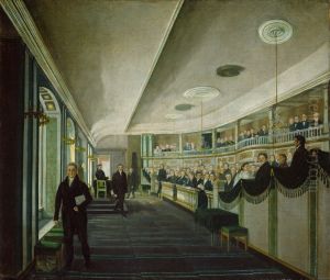 Fra et mote i den gamle Stortingssalen i Christiania Katedralskole by Mathias Stoltenberg