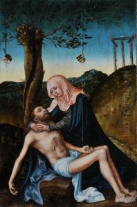 Pieta by Lucas Cranach the Elderand workshop