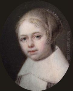 Portrait of a young Woman. Copy by Johan Gorbitz