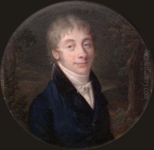 Portrait of a young Man. Copy by Johan Gorbitz