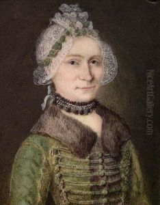 Portrait of a Woman. Copy by Johan Gorbitz