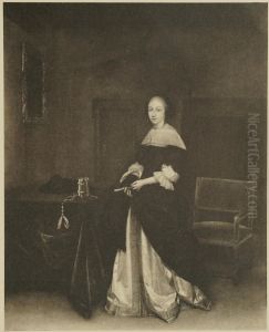 Portrait of a Woman holding a Fan