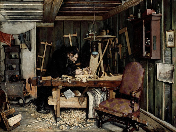 A Carpenter's Workshop - view 1