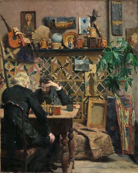 Chess players - view 1