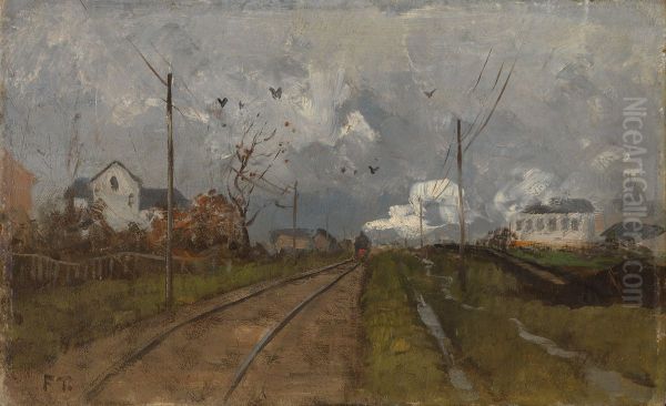 The Train is arriving - view 1