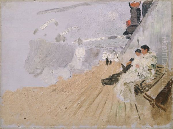 Monks on the Deck - view 1