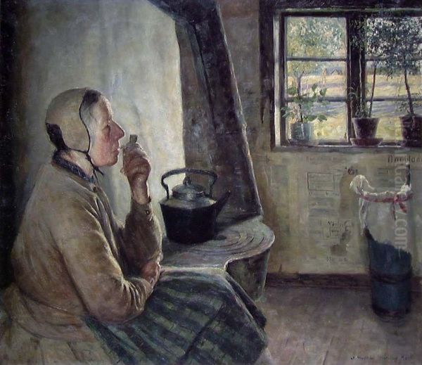 Portrait of "Mor Oppistua" - view 1