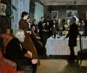 Confirmation Party by Gustav Wentzel