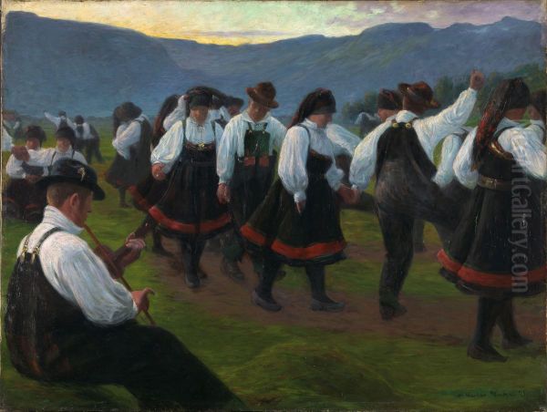 Dance in Setesdal - view 1