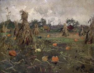 Field of Melons near Pittsburgh, USA by Frits Thaulow