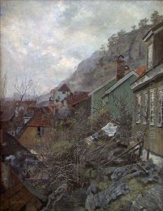Fra Kragero by Frits Thaulow