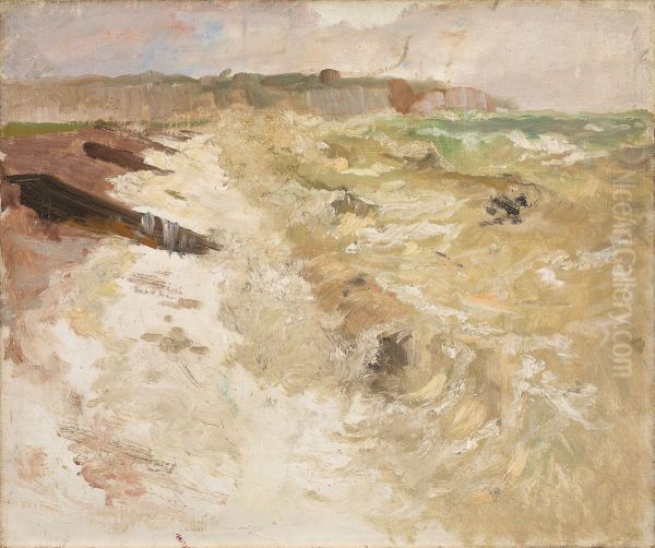 From the Beach at Dieppe - view 1