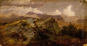 Hoyfjell by Hans Gude