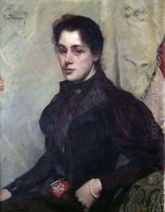 Portrait of Mrs. Ria Willams, b. Dick Portrait of Mrs. Ria Willams, b. Dick