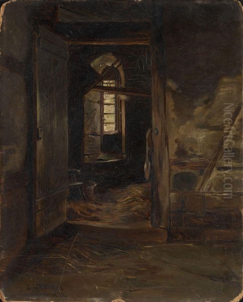 Interior from a Cowshed - view 1