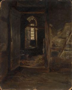 Interior from a Cowshed Interior from a Cowshed