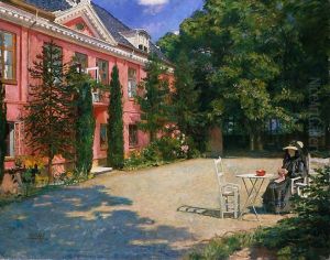 The Manor Ledaal in Stavanger by Eilif Peterssen