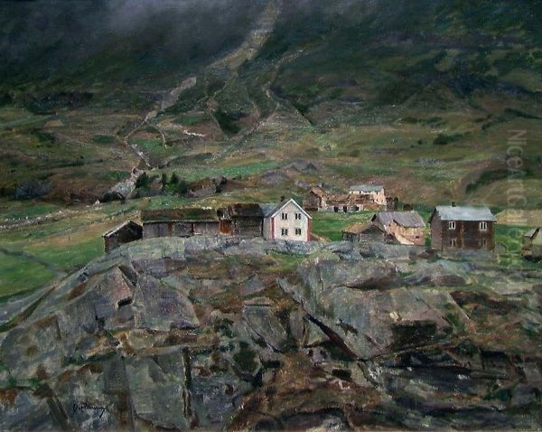 Mountain Farms in Oye in Valdres - view 1