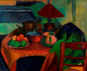 Still Life with Lamp